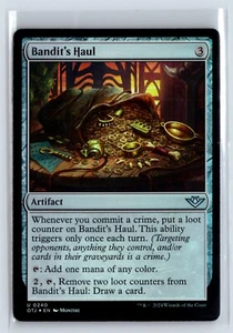 (2x) FOIL Bandit's Haul Outlaws of Thunder Junction MTG Magic the Gathering Card - Picture 1 of 2