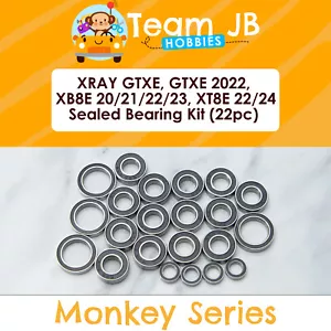 XRAY GTXE, GTXE 2022, XB8E 20/21/22/23/24, XT8E 22/24 - 22 Pcs Bearings Kit - Picture 1 of 2