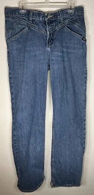 Rocky Mountain Jeans Rockies Womens 34x32 Blue Jean Western Low Rise Slim Denim - Image 1 of 4