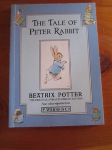 S/C BOOK THE TALE OF PETER RABBIT BEATRIX POTTER ** GREAT *** MUST SEE - Picture 1 of 2