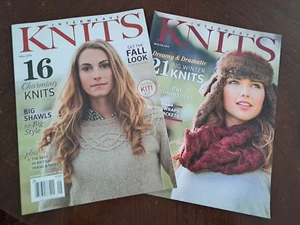 Interweave Knits Lot of 2 - Fall 2015 & Winter 2015 - Picture 1 of 7