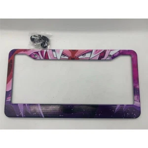 Super Saiyan Anime Aluminum Car License Plate Frame - Picture 1 of 6