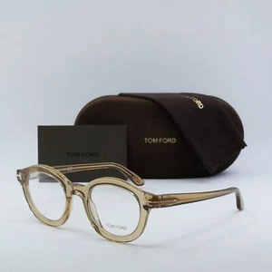 TOM FORD FT5460 045 Opal Honey 49mm Eyeglasses New Authentic - Picture 1 of 6