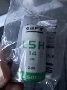 1x Saft LSH14 Battery 3.6v C Size Li-SOCl2 LSH-14 Brand New Sealed In Pack - Picture 1 of 3