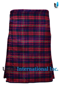 Herren Scottish Cameron of Erract Tartan "8 Yard Kilt" 13Oz "Feine Qualität" - Bild 1 von 6
