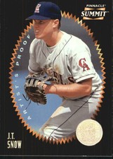 1996 Summit Artist's Proofs California Angels Baseball Card #75 J.T. Snow