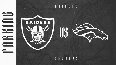 Las Vegas Raiders &Broncos  Parking Sun • Dec 7th, 2025.  #1 Tailgate Parking - Image 1 of 4