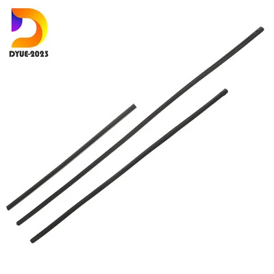 Juego de inserciones de limpiaparabrisas delantero y trasero negro para Acura MDX 2014-2020  Foto 1 de 4