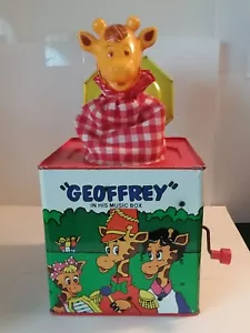 Vintage Toys R Us Geoffrey Musical Jack in the Box - Bild 1 von 12