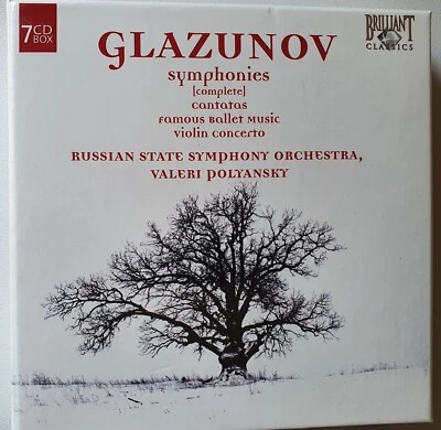 Glazunov Symphonies, Russian State Symphony Orchestra, Polyansky - Image 1 of 2