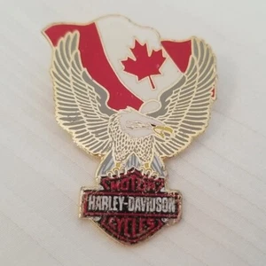 2005 Harley Davidson Eagle Canada Motorcycle Pin - Picture 1 of 4