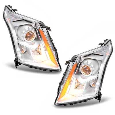 For 2010-2016 Cadillac SRX Luxury / Premium Projector Headlights w/ Bulbs LH+RH Foto 1 de 4