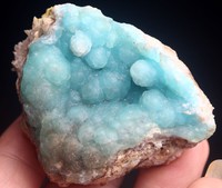 111g New Find Rare Natural Blue Hemimorphite Mineral Specimens from China