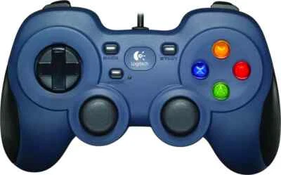 Logitech Joystick Gamepad Controller per PC USB Nero / Blu - 940-000138 F310 - Immagine 1 di 4
