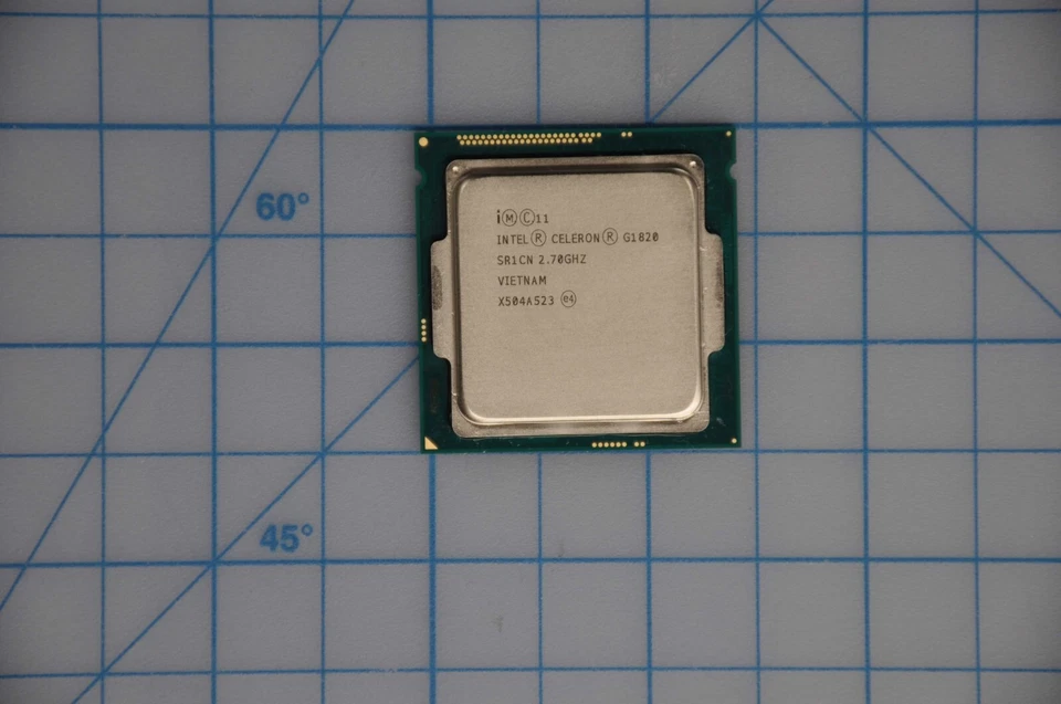 INTEL Celeron G1820 2.70GHz Dual-Core Processor CPU LGA1150 SR1CN - Image 1 of 1