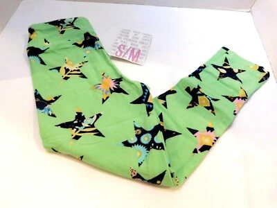 LuLaRoe Leggings Floral Print  Kids S/M Smoke Free Home NWOT Foto 1 de 4