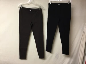 Nuevos leggings para mujer 2 de junio y margarita de algodón talla mediana negros/espresso #1076Z - Imagen 1 de 2
