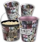 Taylor Swift The Eras Tour Movie Popcorn Bucket Cup Bundle AMC Set Of 4 IN HAND