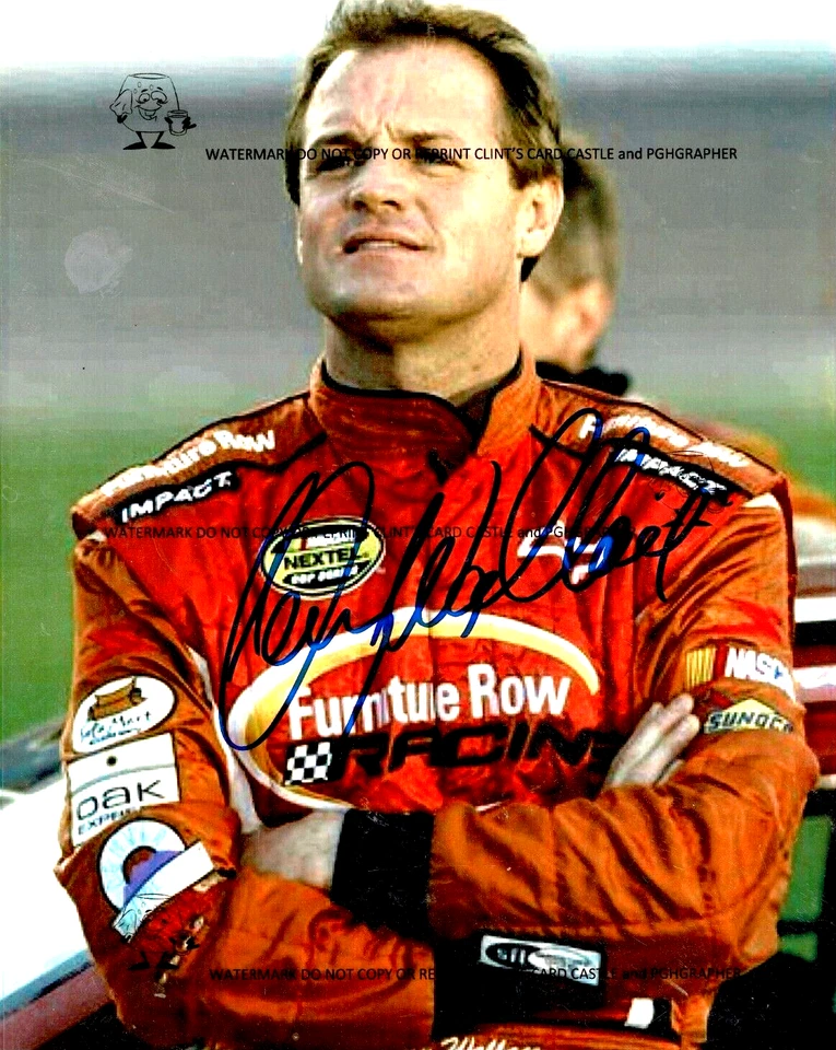 NASCAR 8x10 autografiado firmado por Kenny Wallace - Square D Foto 1 de 1