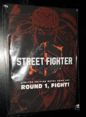 UDON Street Fighter 6 Limited Edition Metal Card Set - Round 1 Fight! SF6 - Image 1 of 3
