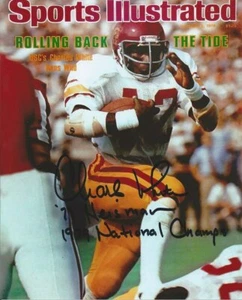Charles White Autographed 8x10 Photo - SI Cover Special Inscription - Picture 1 of 1