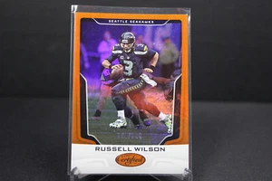 2017 Panini zertifiziert RUSSELL WILSON ORANGE/299 Seattle Seahawks - Bild 1 von 1