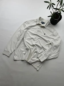 Polo Ralph Lauren Vintage Rugby Long Sleeve Men’s Size XXL - Picture 1 of 11