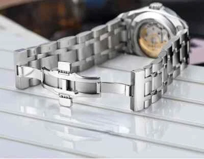 Bracelet en acier inoxydable 316L pour montres Tissot couturier (séries T035..) - Photo 1/4