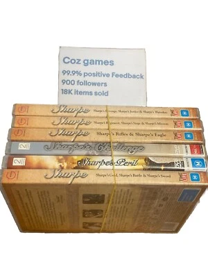 Sharpe Dvd Collection - Sean Bean British Drama Series Region 4 / 11 Disc Set - image 1 of 4