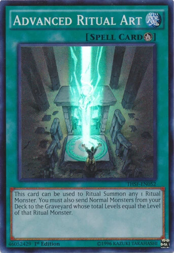 YUGIOH - Advanced Ritual Art - THSF-EN052 - Super Rare - 1st Edition - NM - FLAT - Image 1 of 1