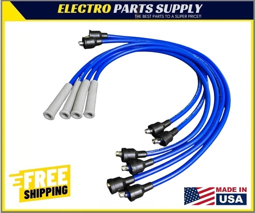 Nuevo Juego de cables de bujía para Mazda RX-7 RX-2 RX-3 RX-4 R100 Hecho en EE. UU. Foto 1 de 2