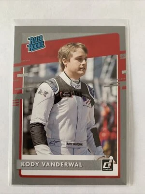 2021 DONRUSS RATED ROOKIE SILVER #30 KODY VANDERWAL Card NASCAR - Image 1 of 2