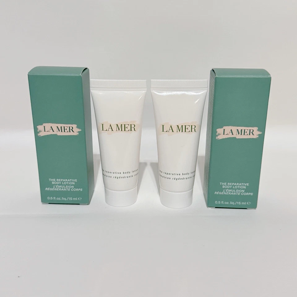 Lot of 2 La Mer The Reparative Body Lotion 0.5Oz/15ml Each NIB - Image 1 of 1