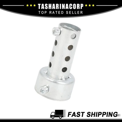Pieza Universal de 1 Tubo de Escape de Moto Deflector Silenciador Deflector 42mm / 1.65" Foto 1 de 4