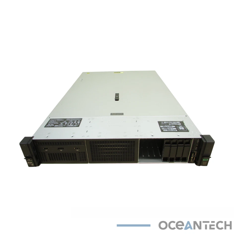 HP ProLiant Gen 10 DL380 2x Xeon Silver 4210 2x 800W PSU No HDD/RAM 2U Server - Image 1 of 4