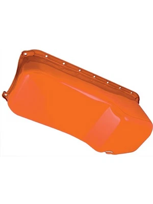 Trans-Dapt Engine Oil Pan OEM Style Rear Sump 4 qt Stock Depth Steel Ora (9920) - Image 1 of 4