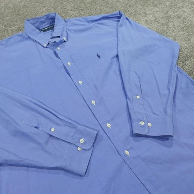 Polo Ralph Lauren Dress Shirt Mens 17 - 34/35 Regular Fit Yarmouth Small Pony - Image 1 of 4