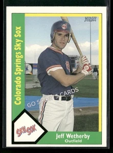 CMC 1990 AAA/ProCards A & AA - Jeff Wetherby #474 radiocontrol - Imagen 1 de 2