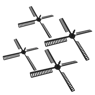  4 stücke Harz Solar Windmühle Leuchtturm Zubehör Outdoor Wasserdicht Garten - Bild 1 von 4