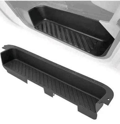 Placa de desgaste de puerta lateral derecha negra PP para Ford E-150/250/350/450 ESD 1997-2019 Foto 1 de 4