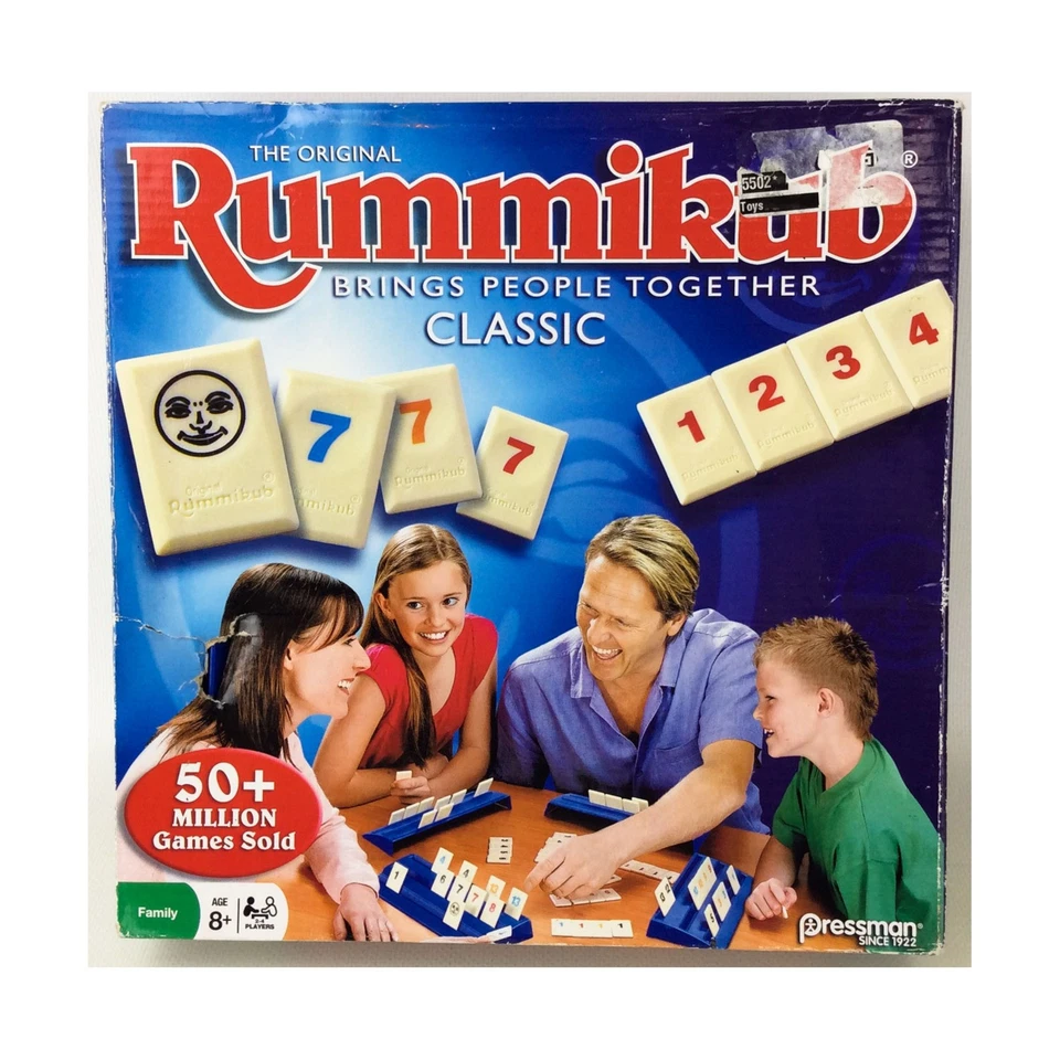 Juego de mesa Pressman Rummikub (edición 2017) caja en muy buen estado+/casi nuevo Foto 1 de 1