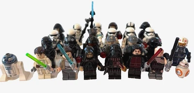 LEGO Star Wars minifigure Darth Vader Kylo Ren Palpatine Anakin Rey Luke R2 D2  - Image 1 of 4