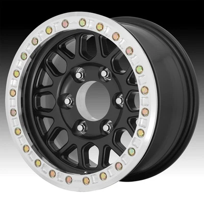 KMC KM234 Grenade Desert BL negro satinado 20x9 8x6,5 -12 mm (KM23429080712N) Foto 1 de 4