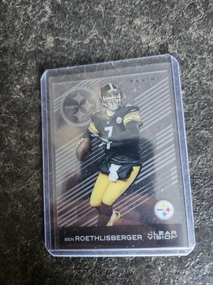 2015 Panini Clear Vision Rookie ReVision Ben Roethlisberger Card# 54 - Image 1 of 2