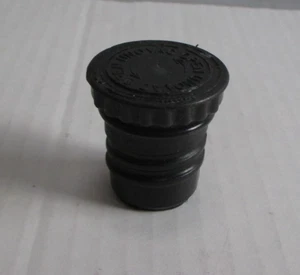 Vintage Uno-Vac Stainless Steel Thermos Stopper Black - Bild 1 von 4
