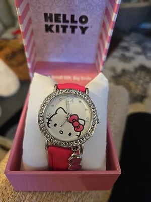Reloj Hello Kitty Sanrio Accutime Nuevo en Caja - 2024 - Dorado/Rosa Foto 1 de 4