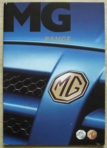 MG CAR RANGE ZR  ZS  ZT  TF Sales Brochure 2004 #6204 - Picture 1 of 4