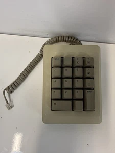 Apple Numeric Keypad for Macintosh 128k 512k Mac Plus M0120 With Cord Vintage - Picture 1 of 5