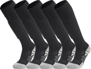 Kids/Youth/Adult Knee High Team Soccer Socks 1/3/5 Pair Athletic Cushioned - Picture 1 of 7