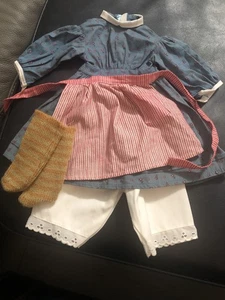 American Girl Meet Kirsten 18” Doll Set (Dress, apron, socks, & bloomers) - Picture 1 of 7
